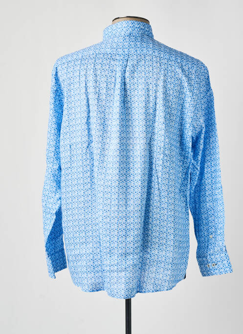 Cămașă cu mâneci lungi imprimeu fantezie albastru FYNCH-HATTON homme