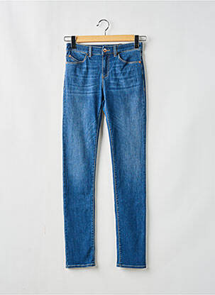 Blugi cu croială slim albastru EMPORIO ARMANI femeie