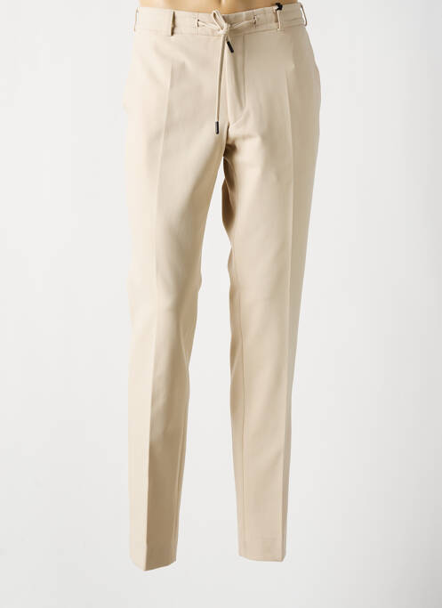 Pantalon slim bej KARL LAGERFELD bărbat