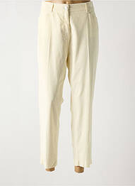 Pantalon 7/8 elasticitate mărime normală bej BRAX femme