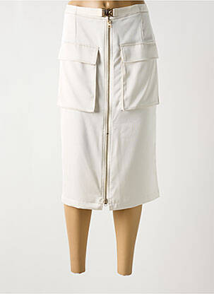 Fustă midi bej CATNOIR femeie