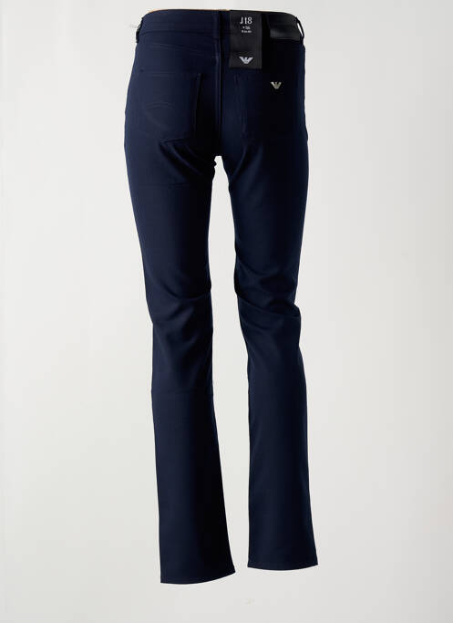 Pantalon slim albastru EMPORIO ARMANI femeie