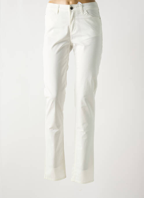 Pantalon slim alb EMPORIO ARMANI femeie