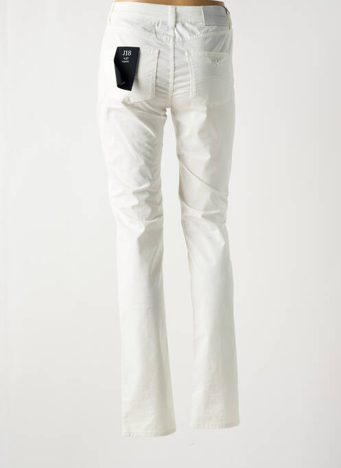 Pantalon slim alb EMPORIO ARMANI femeie
