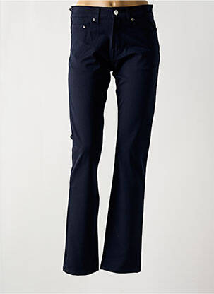 Pantalon drept albastru KARL LAGERFELD femeie