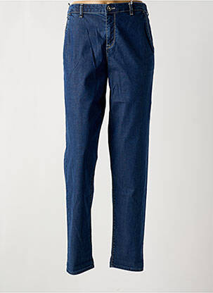 Blugi cu croială dreaptă albastru EMPORIO ARMANI femeie