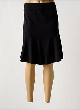 Fustă midi negru MULTIPLES femeie