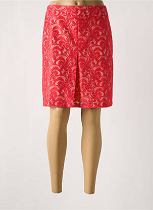 Fustă midi roșu MULTIPLES femeie