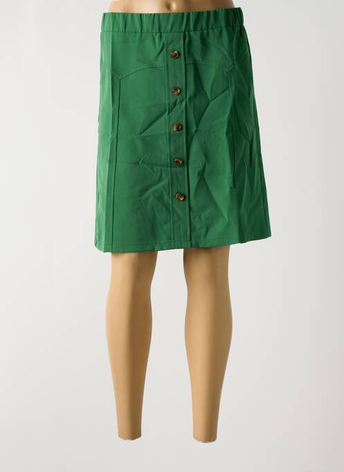 Fustă midi verde MULTIPLES femeie