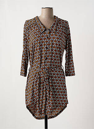 Tunică mâneci lungi portocaliu MULTIPLES femeie