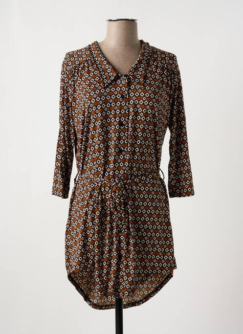 Tunică mâneci lungi portocaliu MULTIPLES femeie