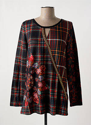 Tricou negru MULTIPLES femeie