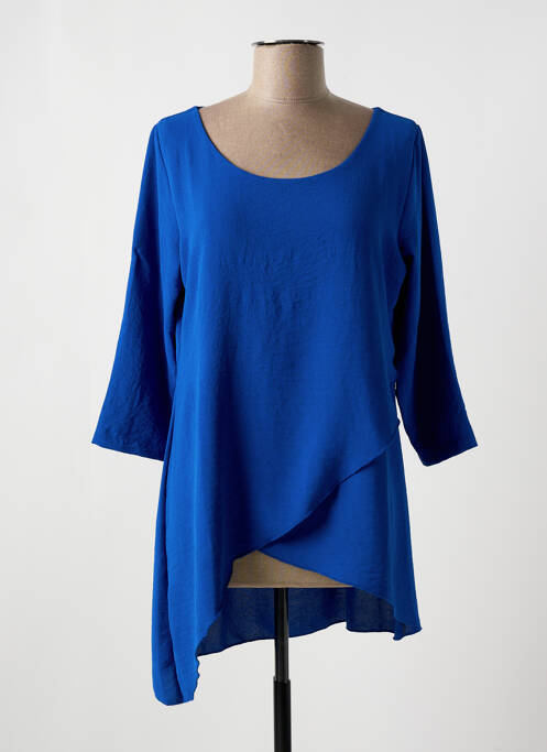 Tunică mâneci lungi albastru MULTIPLES femeie