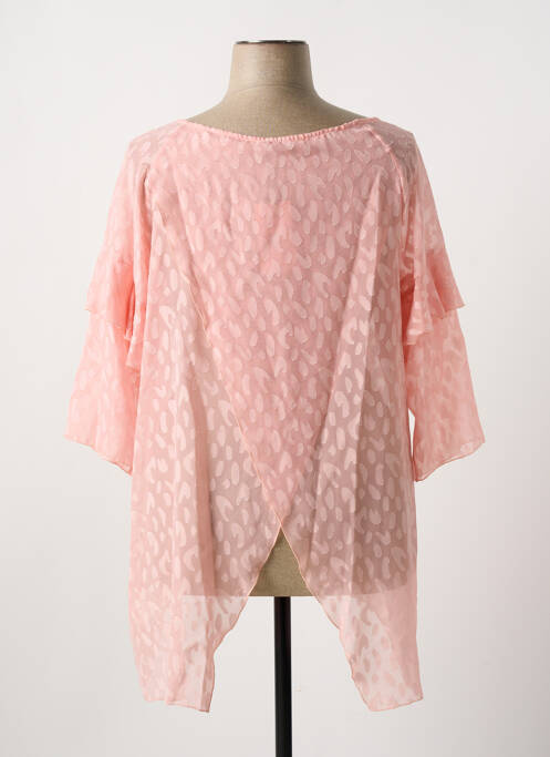 Tunică mâneci lungi roz MULTIPLES femeie