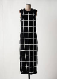 Rochie pulover strânsă pe partea de jos fără mâneci negru ESPRIT femeie