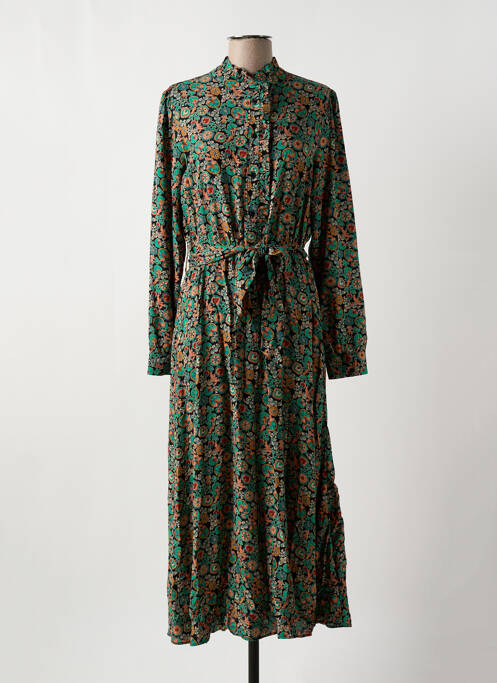 Rochie lungă verde C'EST BEAU LA VIE femeie