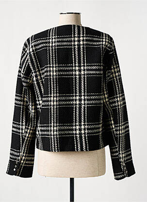 Jachete casual guler rotund negru VILA ROUGE femeie