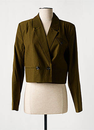 Jachete casual guler tip costum verde VILA ROUGE femeie