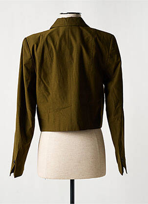 Jachete casual guler tip costum verde VILA ROUGE femeie