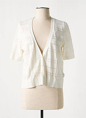 Vestă cu mâneci scurte alb ESPRIT femeie