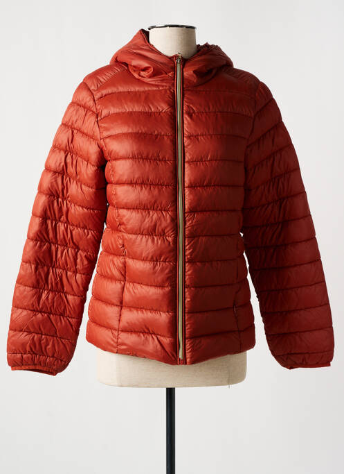 Geacă matlasată portocaliu C'EST BEAU LA VIE femeie