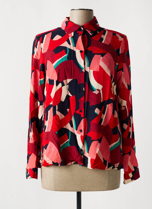 Cămașă roșu C'EST BEAU LA VIE femeie