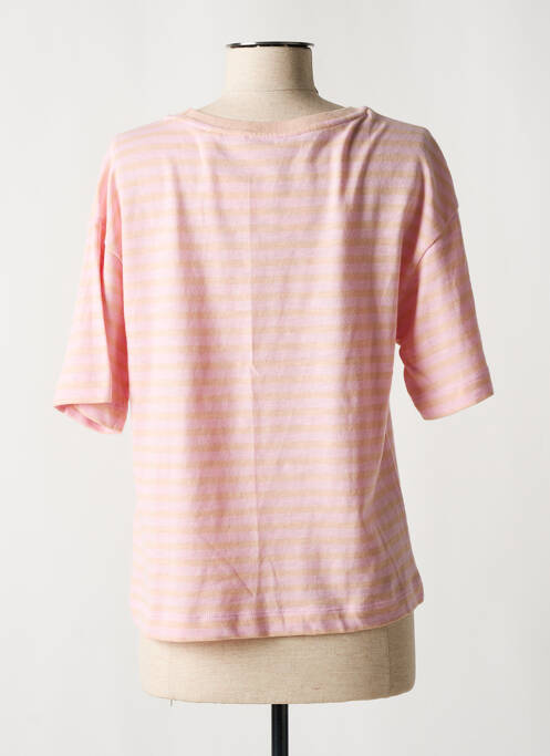 Tricou roz ESPRIT femeie