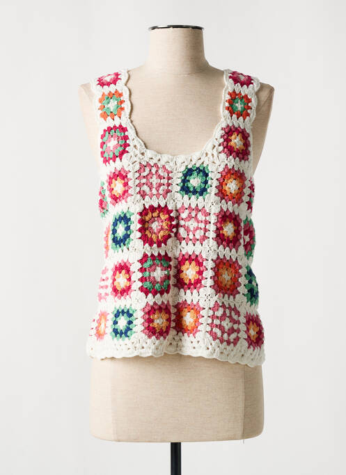 Top bej C'EST BEAU LA VIE femeie