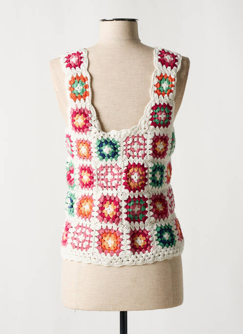 Top bej C'EST BEAU LA VIE femeie