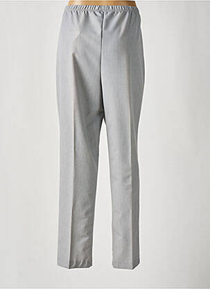Pantalon drept talie elastică gri GUY DUBOUIS femeie