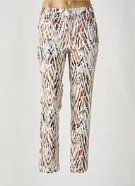 Pantalon slim buzunare maro ANNA MONTANA femeie
