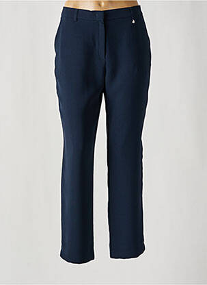 Pantalon drept albastru CHRISTINE LAURE femeie