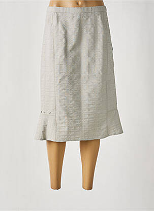 Fustă midi bej FRANCE RIVOIRE femeie