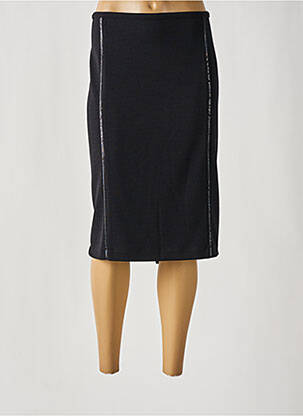 Fustă midi negru TELMAIL femeie