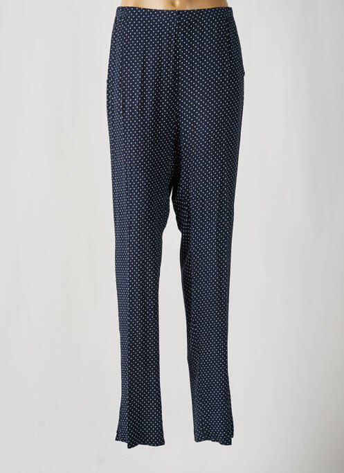 Pantalon drept albastru FRANCE RIVOIRE femeie