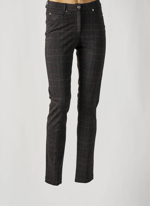 Pantalon slim gri FRANCE RIVOIRE femeie