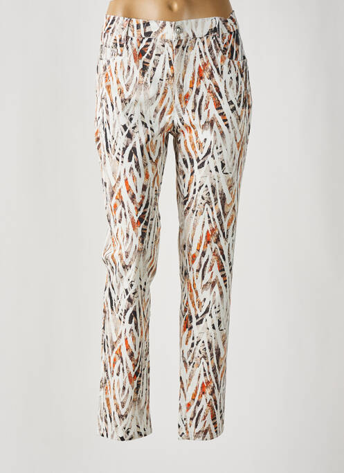 Pantalon slim maro ANNA MONTANA femeie