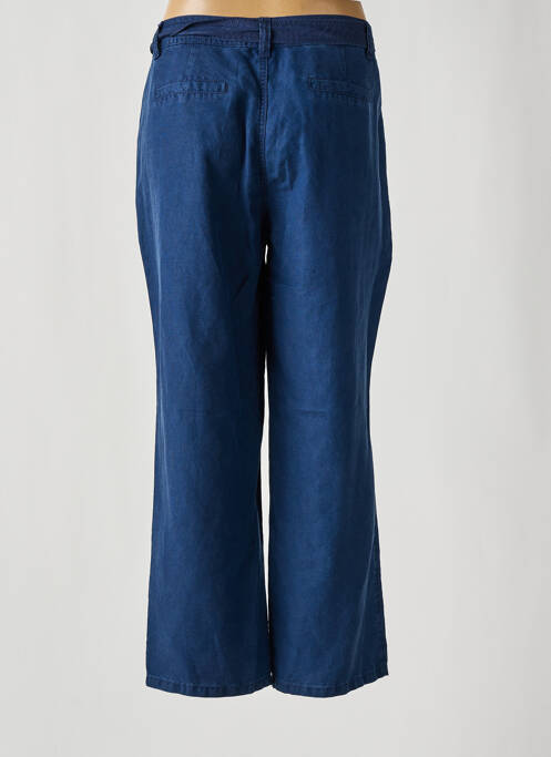 Pantalon drept albastru ANNA MONTANA femeie