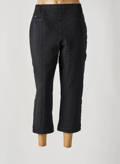 Pantalon trei sferturi negru CHRISTINE LAURE femeie