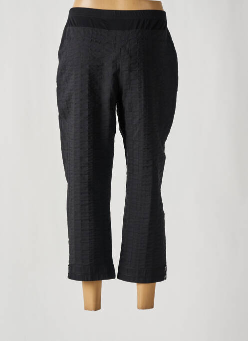 Pantalon trei sferturi negru CHRISTINE LAURE femeie