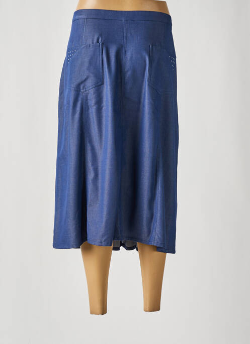 Fustă midi albastru GUY DUBOUIS femeie