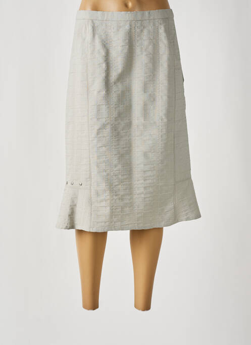 Fustă midi bej FRANCE RIVOIRE femeie