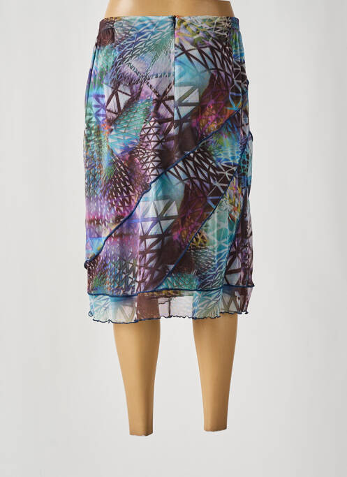 Fustă midi albastru FRANCE RIVOIRE femeie