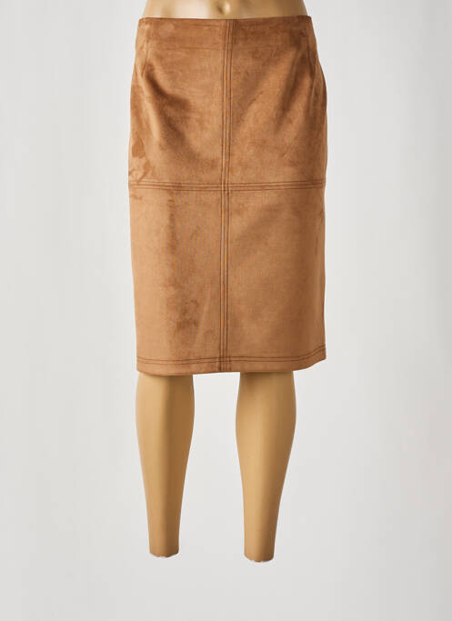 Fustă midi bej BARBARA LEBEK femeie