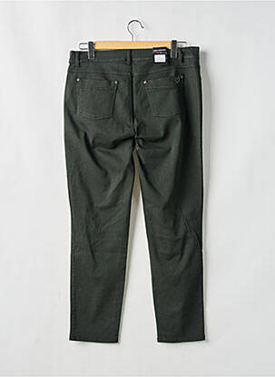 Pantalon slim buzunare verde ANNA MONTANA femeie
