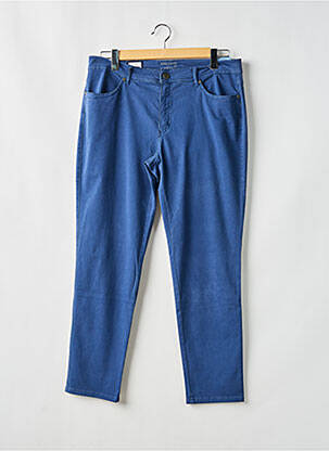 Pantalon slim buzunare albastru ANNA MONTANA femeie