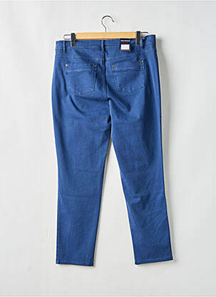 Pantalon slim buzunare albastru ANNA MONTANA femeie