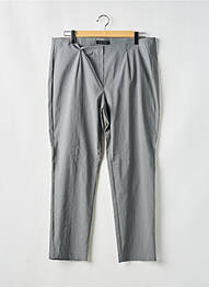 Pantalon drept talie elastică gri MAGIC SHAPE femme