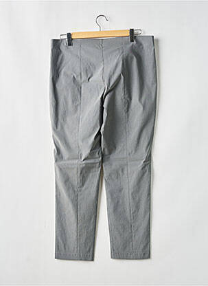 Pantalon drept talie elastică gri MAGIC SHAPE femeie
