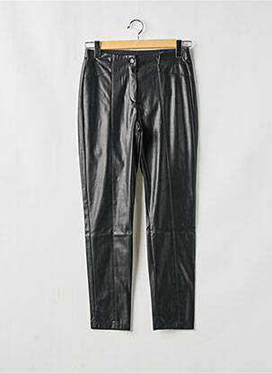 Pantalon slim talie elastică negru ANNA MONTANA femeie